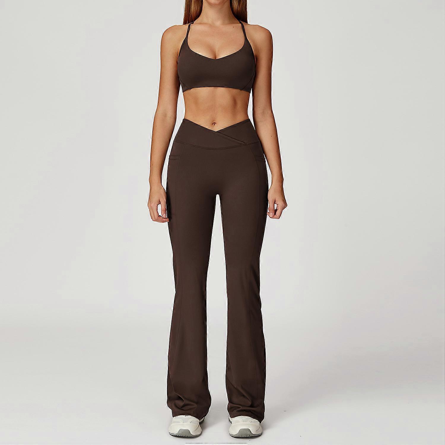 Brown pilates set